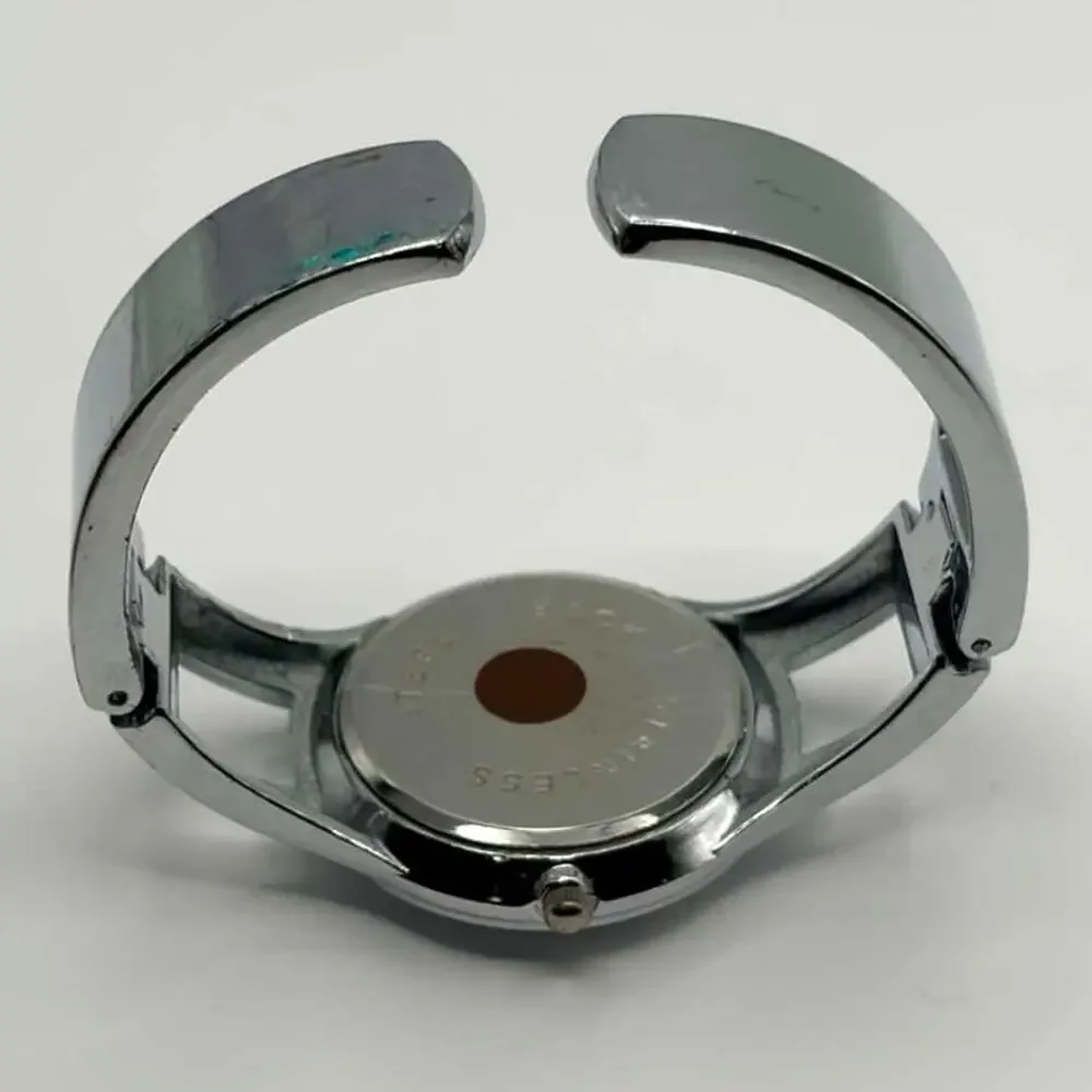 Silver MSJ Cuff Watch